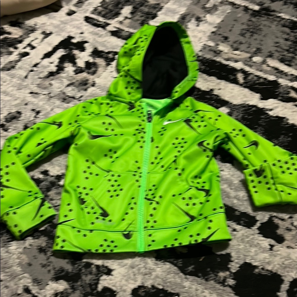 Nike Green Hooded Jacket